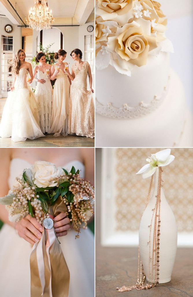 Classic Wedding Colors
 Beige Beauties Classic and Elegant Wedding Ideas