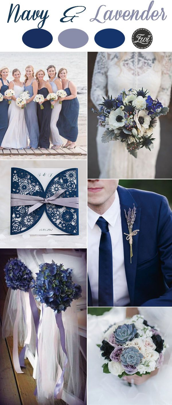 Classic Wedding Colors
 7 Classic Navy Blue Wedding Colors with Matching Wedding