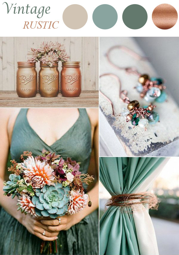 Classic Wedding Colors
 Top 8 Trends For 2015 Vintage Wedding Ideas