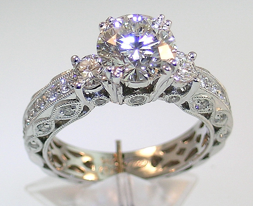 Classic Wedding Rings
 Vintage Engagement Rings 2014 Designs for Girls