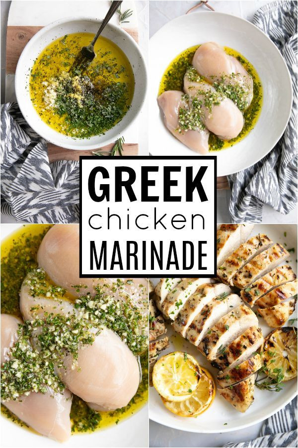 Clean Eating Chicken Marinade
 The Best Greek Chicken Marinade Recipe