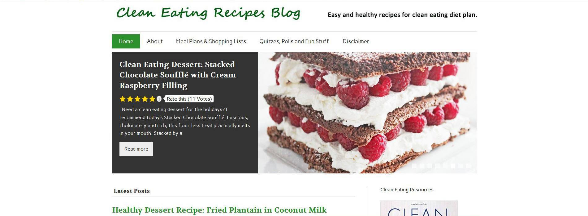 Clean Eating Recipe Blog
 Top 15 Clean Eating Bloggers to Follow in 2015