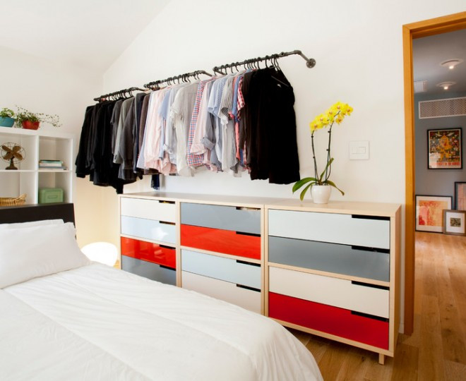 Clothes Storage For Small Bedroom
 Gorgeous clothes storage ideas Contemporary Bedroom