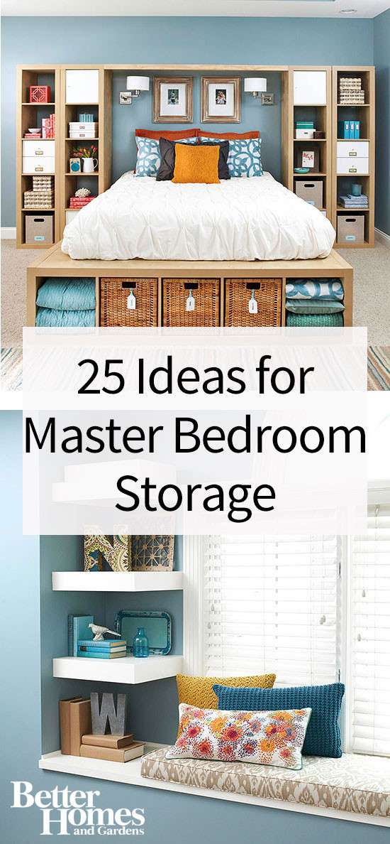 Clothes Storage For Small Bedroom
 Master Bedroom Storage