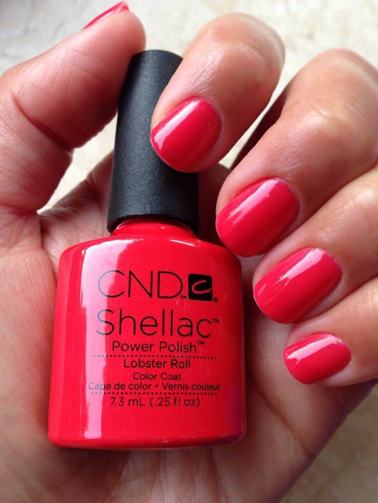 Cnd Nail Colors
 12 Summer Shellac Nails The ly Manicure Idea You Need