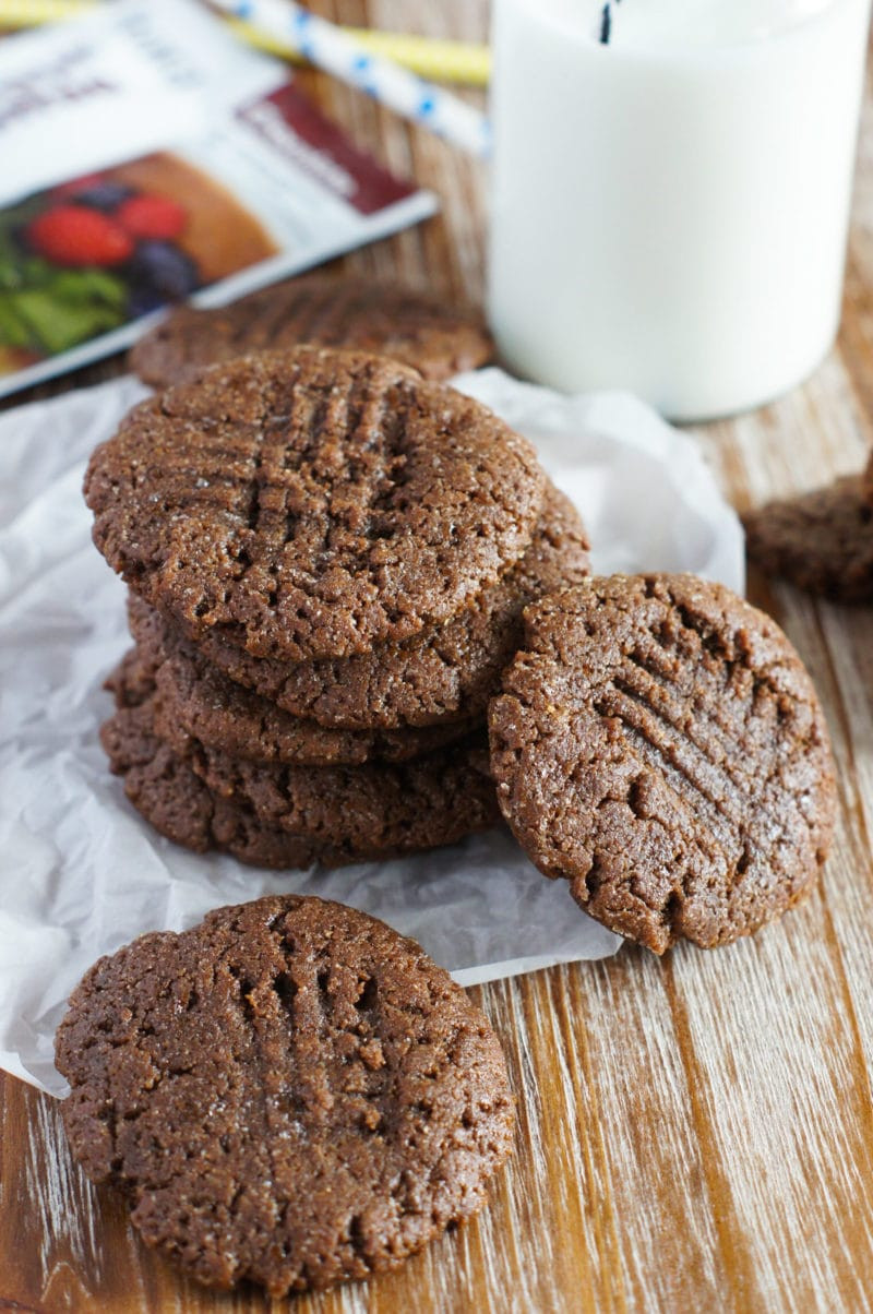 Cocoa Peanut Butter Cookies
 Flourless Protein Chocolate Peanut Butter Cookies