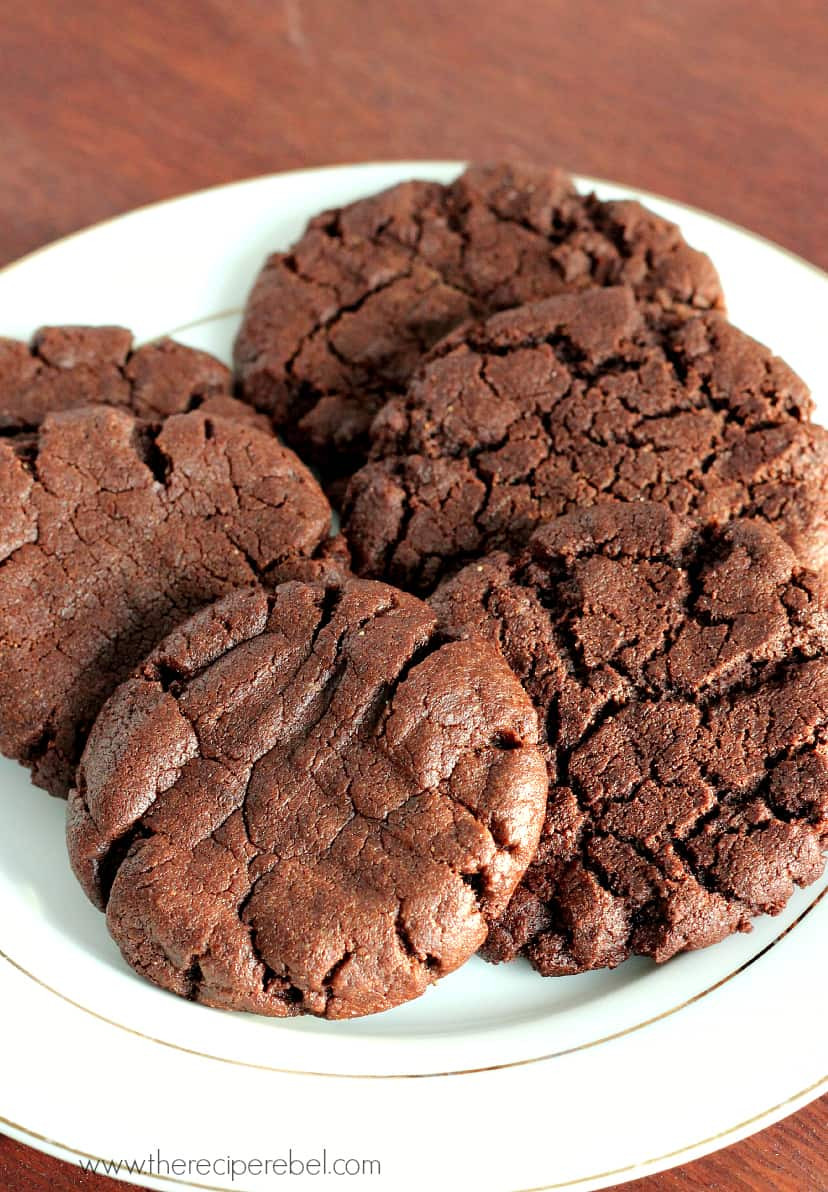 Cocoa Peanut Butter Cookies
 Gluten Free Dairy Free Chocolate Peanut Butter Cookies