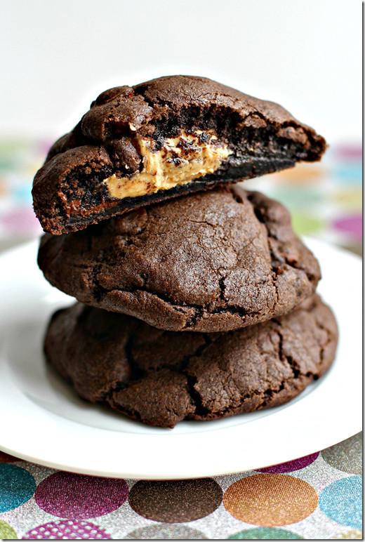 Cocoa Peanut Butter Cookies
 Chocolate Peanut Butter Stuffed Cookies