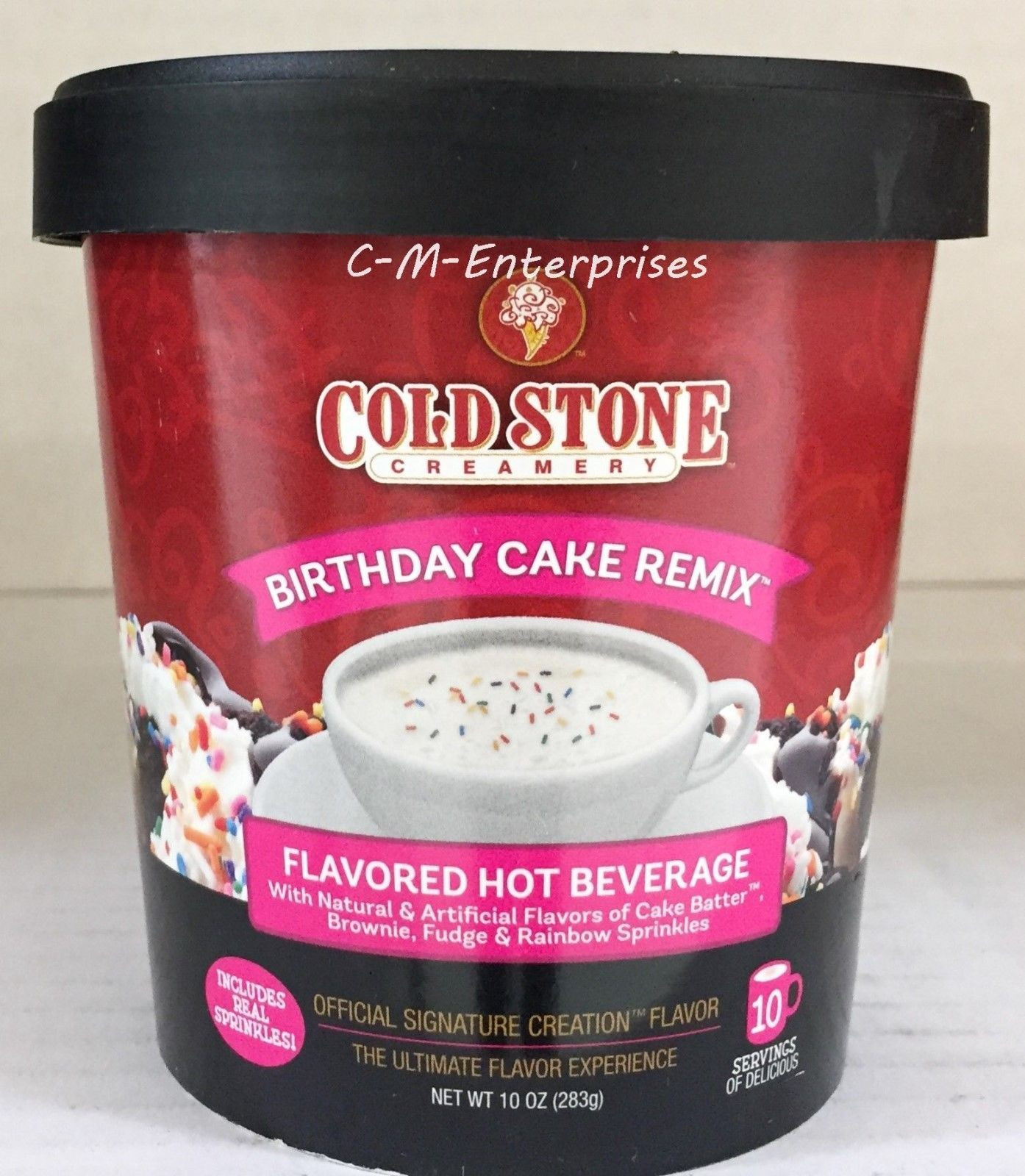 Cold Stone Birthday Cake Remix
 Cold Stone Creamery Birthday Cake Remix Flavored Hot