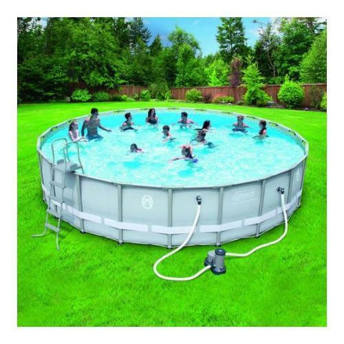 Coleman Above Ground Pool
 Coleman 22 x52 Power Steel Frame Ground Swimming