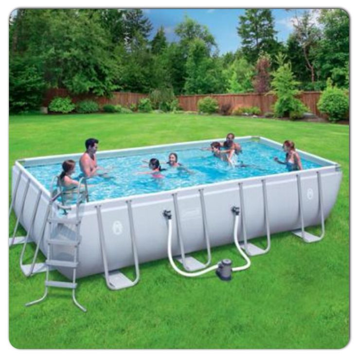 Coleman Above Ground Pool
 Coleman 18x9x48 rectangle pool Pool Pinterest