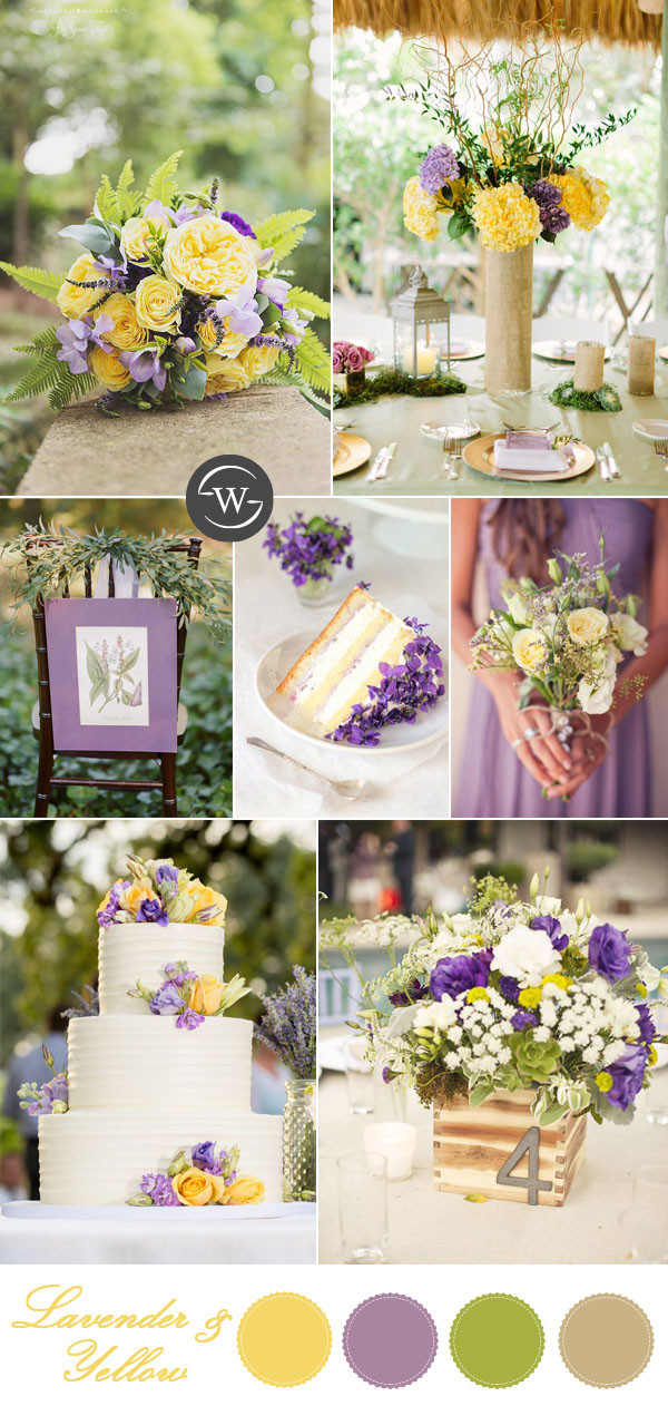 Color For Wedding
 10 Romantic Spring & Summer Wedding Color Palettes for