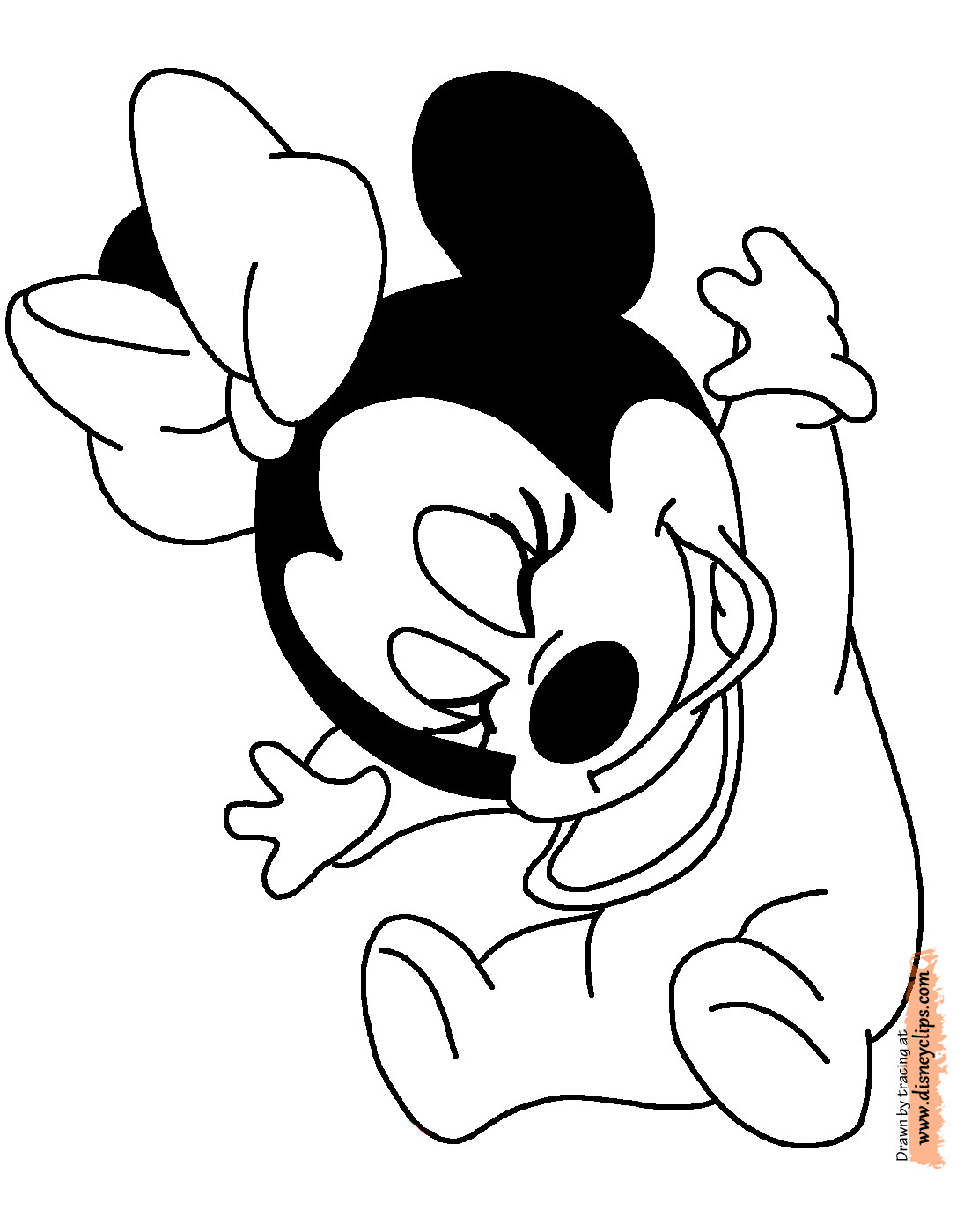 Coloring Book For Baby
 Coloring Pages Baby Mickey Mouse Coloring Home