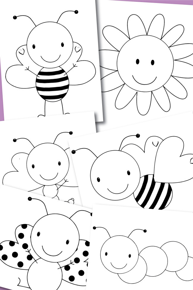 Coloring Book For Toddler
 Free Coloring Pages Spring Buggies