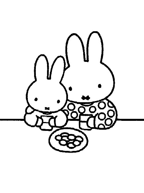 Coloring Book Toddler
 Cartoon For Colouring Miffy Coloring Page For Kids
