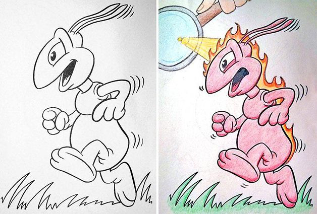 Coloring Book Toddler
 Corrompiendo los dibujos para colorear infantiles Marcianos
