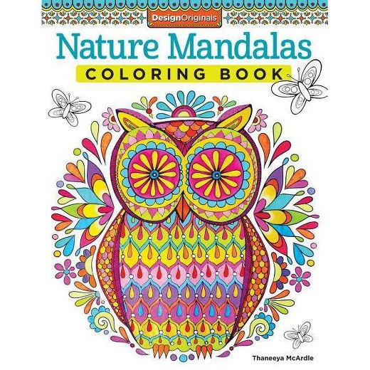 Coloring Books For Adults Target
 Nature Mandalas Adult Coloring Book Tar