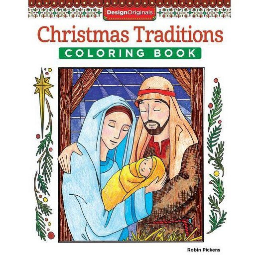 Coloring Books For Adults Target
 Christmas Traditions Adult Coloring Book Tar