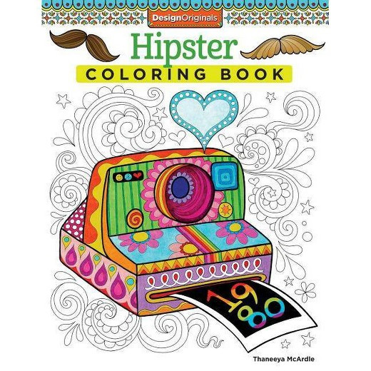 Coloring Books For Adults Target
 Hipster Adult Coloring Book Tar