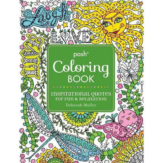Coloring Books For Adults Target
 Inspirational Quotes Adult Coloring Book For Fun