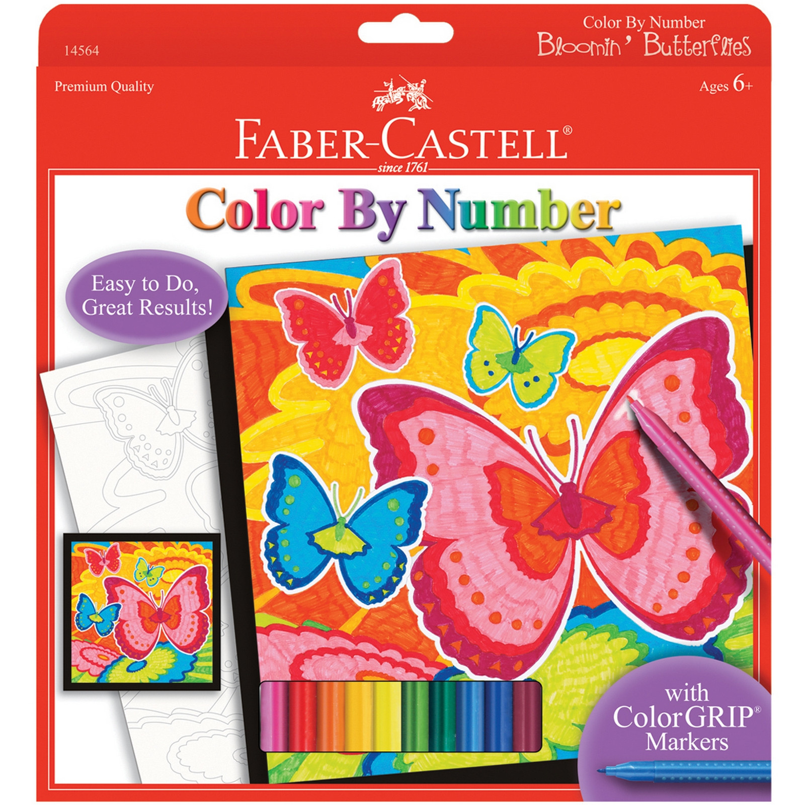 Coloring Kits For Kids
 Creativity for Kids by Faber Castell Color By Number Kit