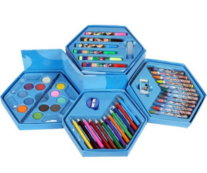 Coloring Kits For Kids
 Imaginative Arts Color Kit for Kids 46 Piece Art Set