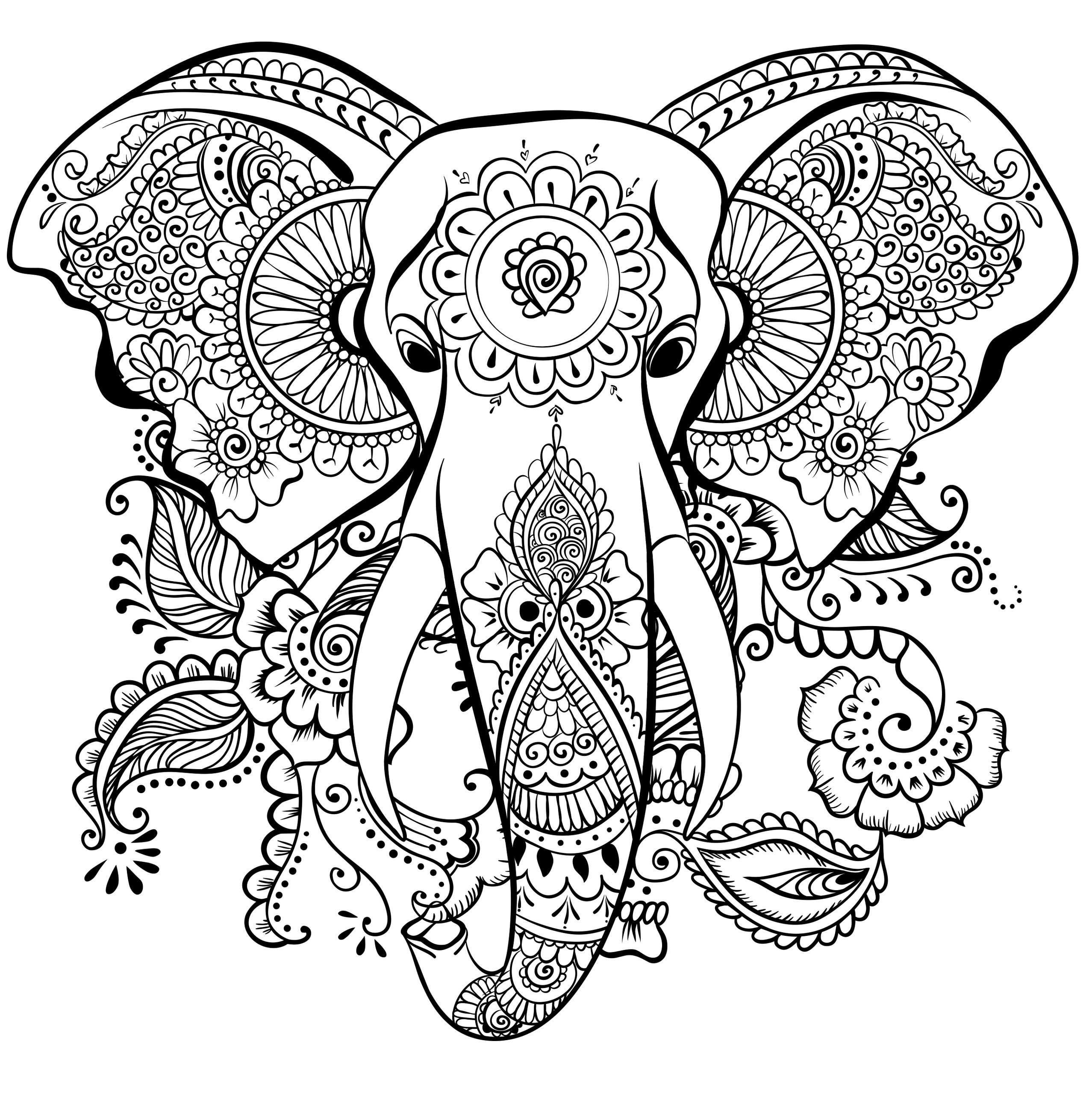 Coloring Pages Adult
 63 Adult Coloring Pages To Nourish Your Mental Visual