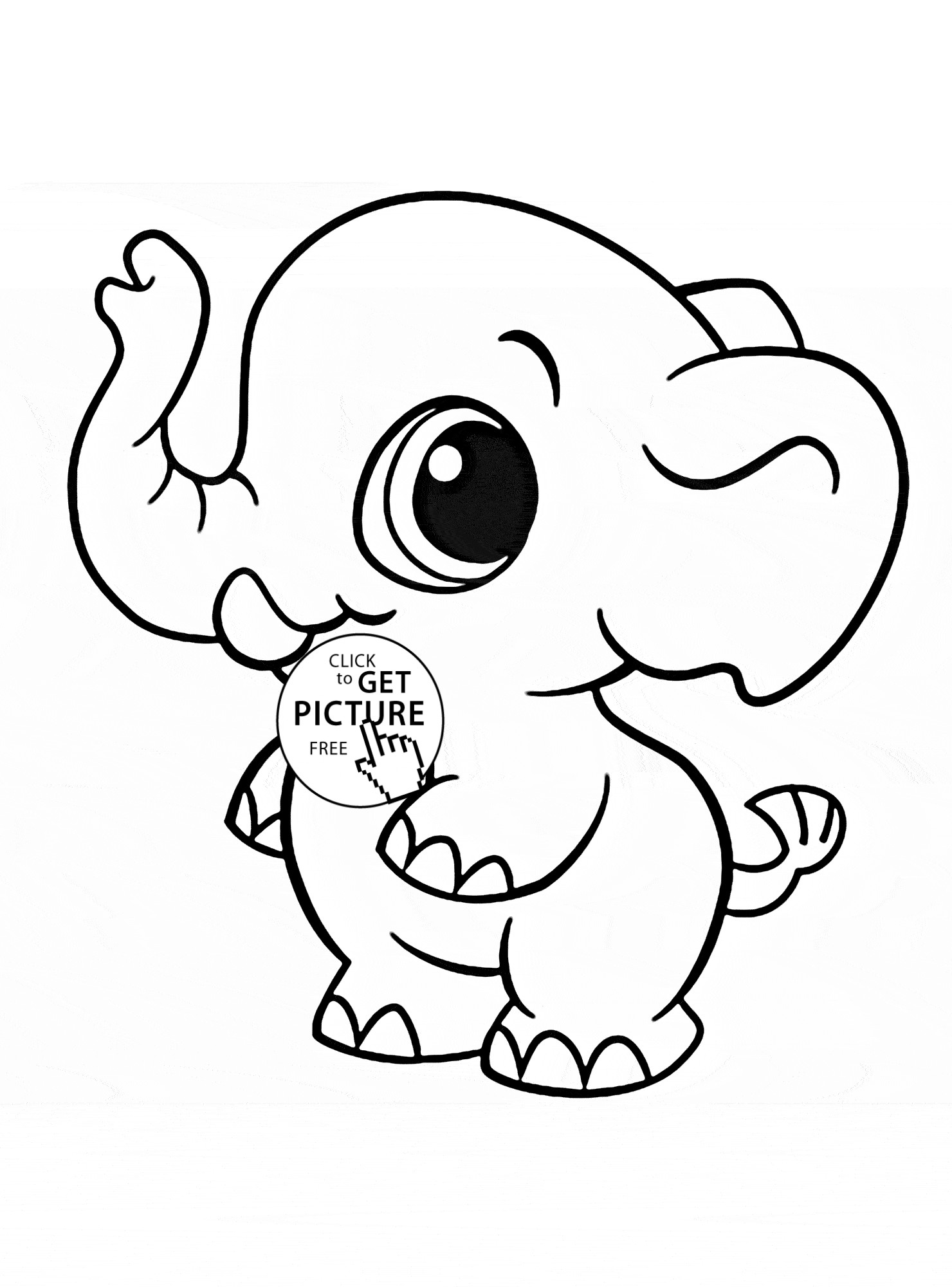 Coloring Pages Cute Baby Animals
 funny animals coloring page cute dog coloring pages