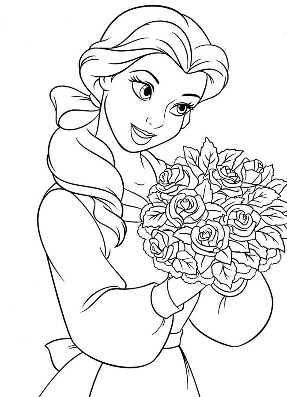 Coloring Pages Disney For Girls
 princess coloring pages for girls Free