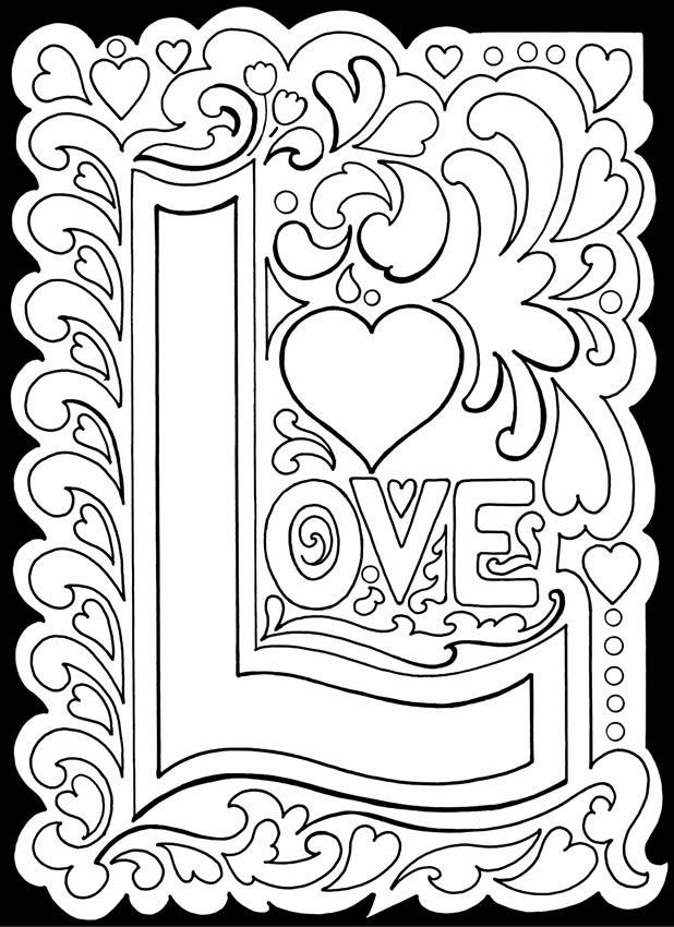 Coloring Pages For Adults Love
 Wel e to Dover Publications Coloring pages