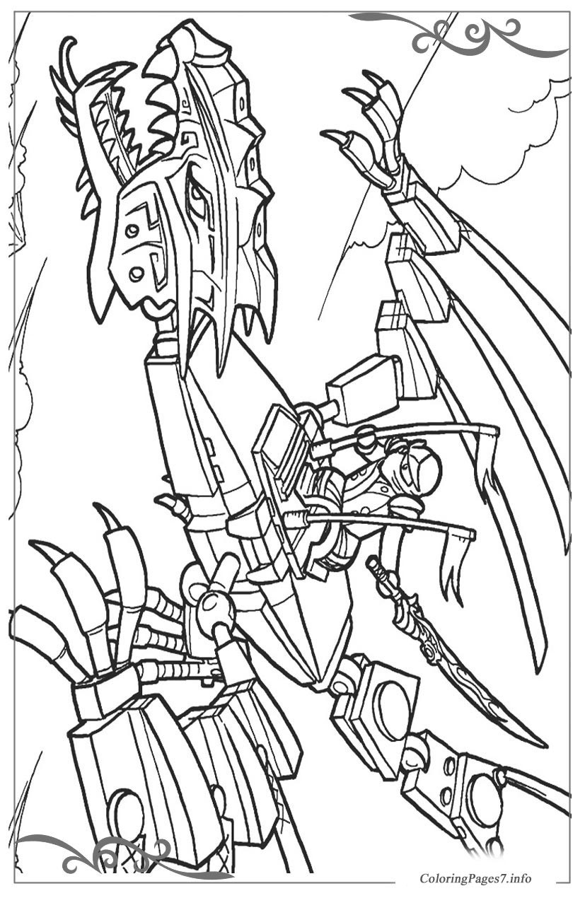 Coloring Pages For Boys Lego Ninjago
 Lego Ninjago Printable coloring Pages for boys