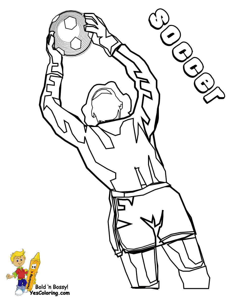 Coloring Pages For Boys Sports
 Boys Soccer Players Picture To Print