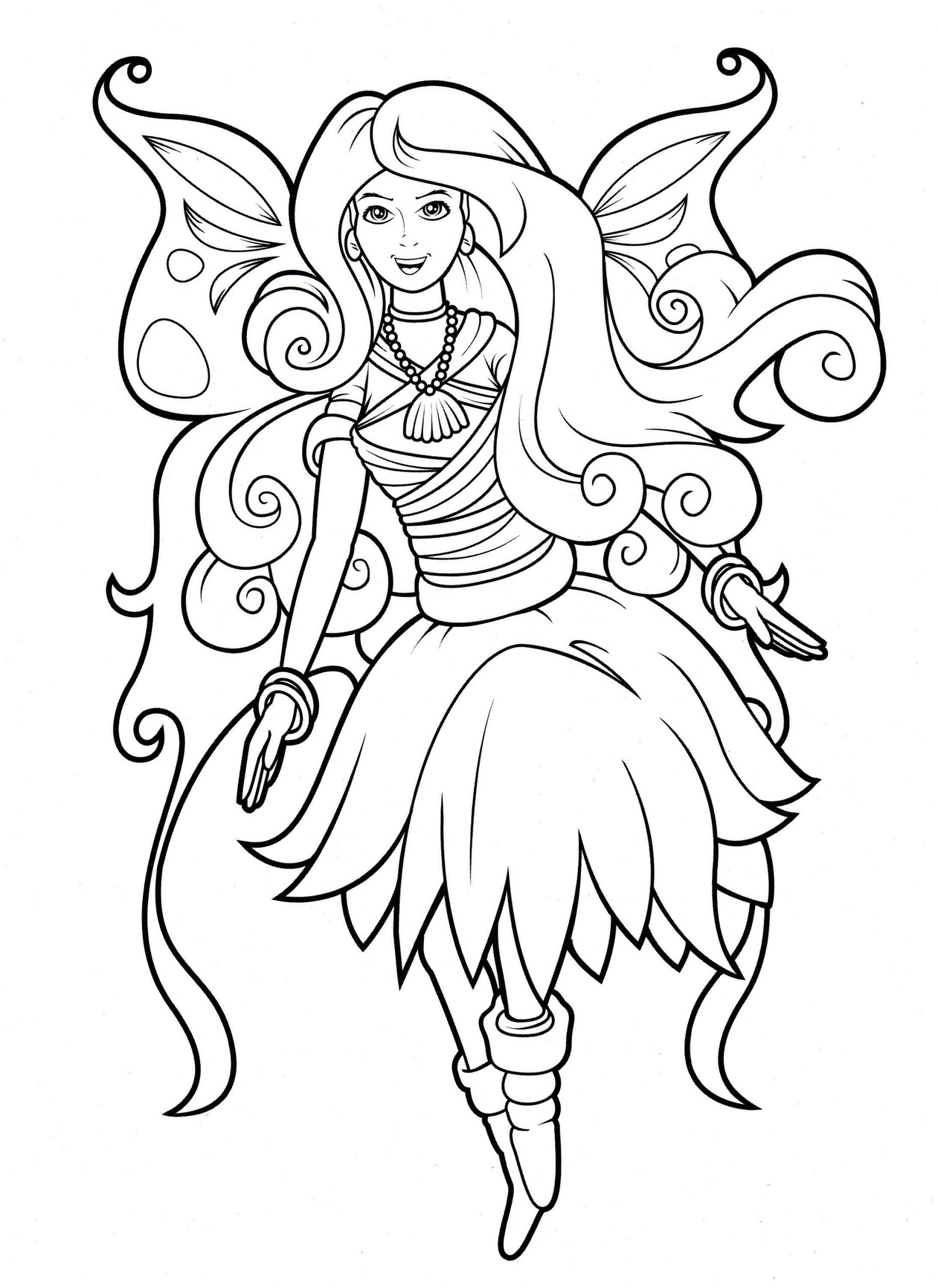 The Best Ideas for Coloring Pages for Girls Fairies - Home, Family ...