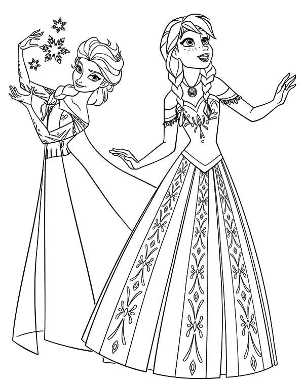 Coloring Pages For Kids Elsa
 Free Printable Elsa Coloring Pages for Kids