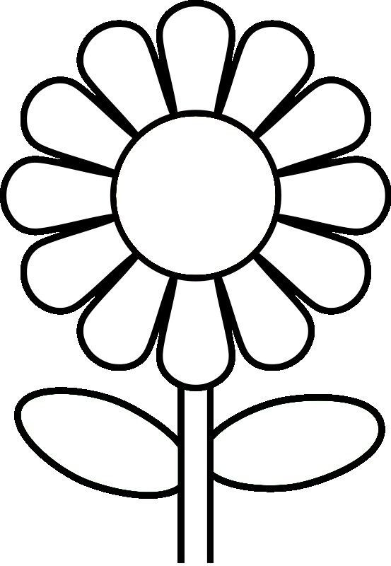 Coloring Pages For Kids Flowers
 coloring pages for preschoolers