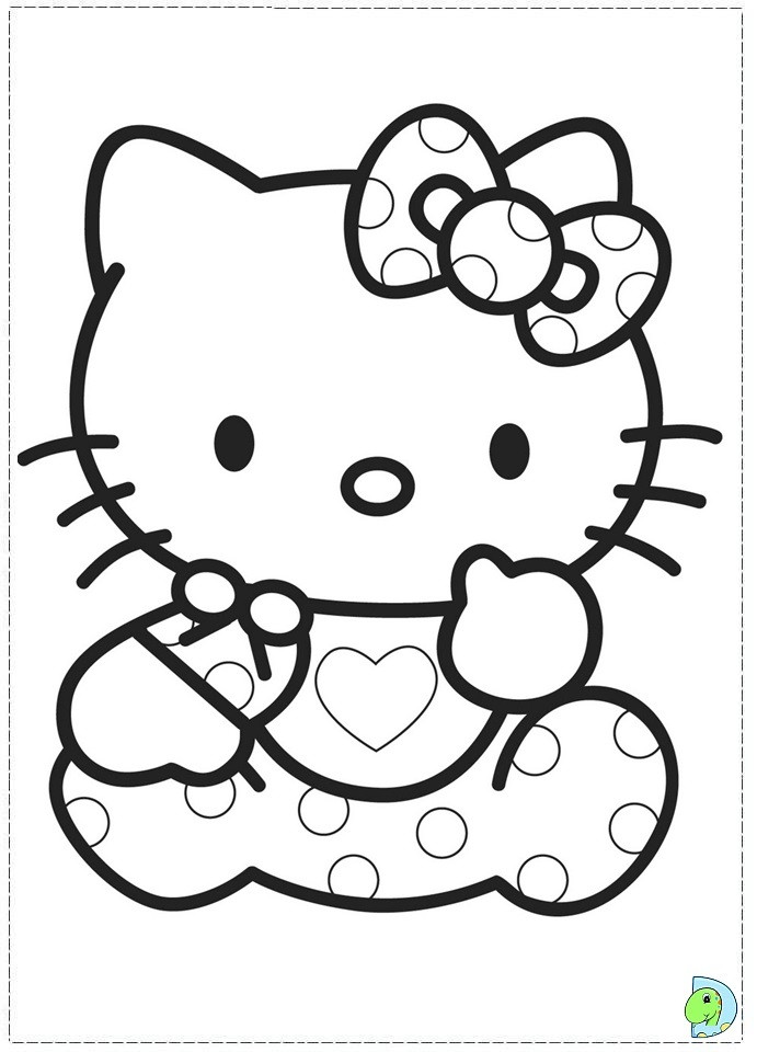 25 Ideas for Coloring Pages for Kids Hello Kitty - Home, Family, Style ...