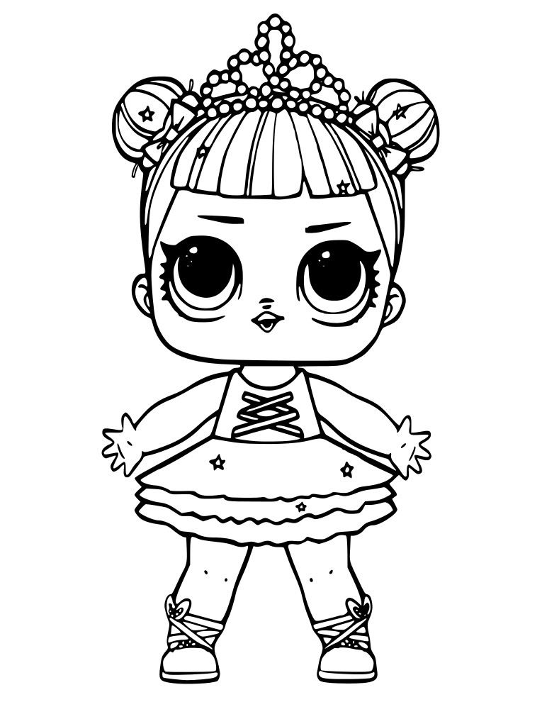 Coloring Pages For Kids Lol
 LOL Doll Coloring Pages