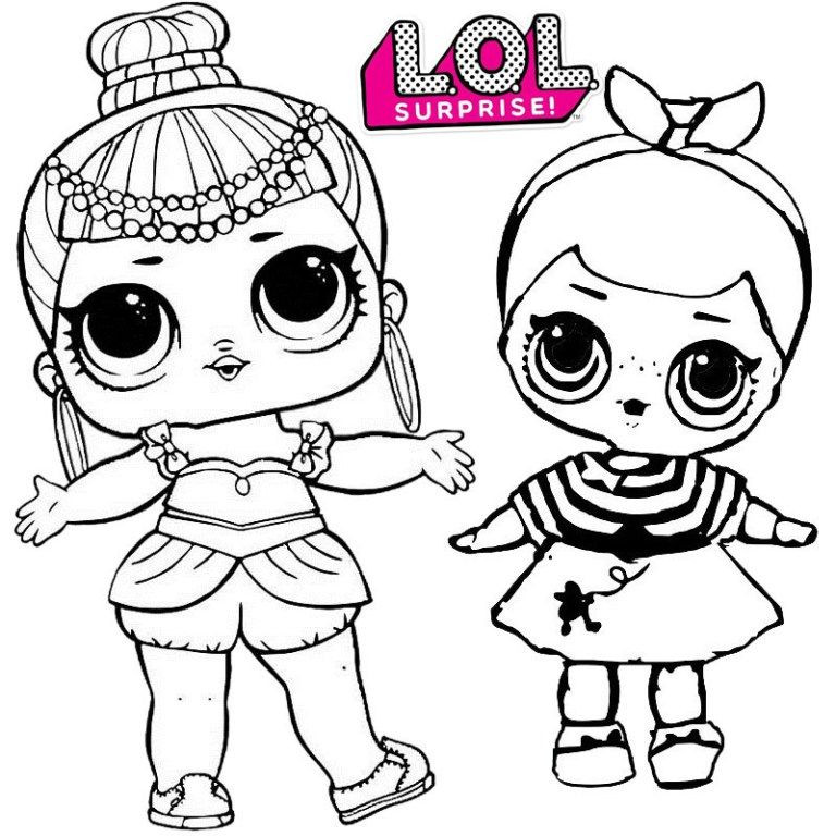 Coloring Pages For Kids Lol
 Best LOL Surprise Coloring Sheet for Children