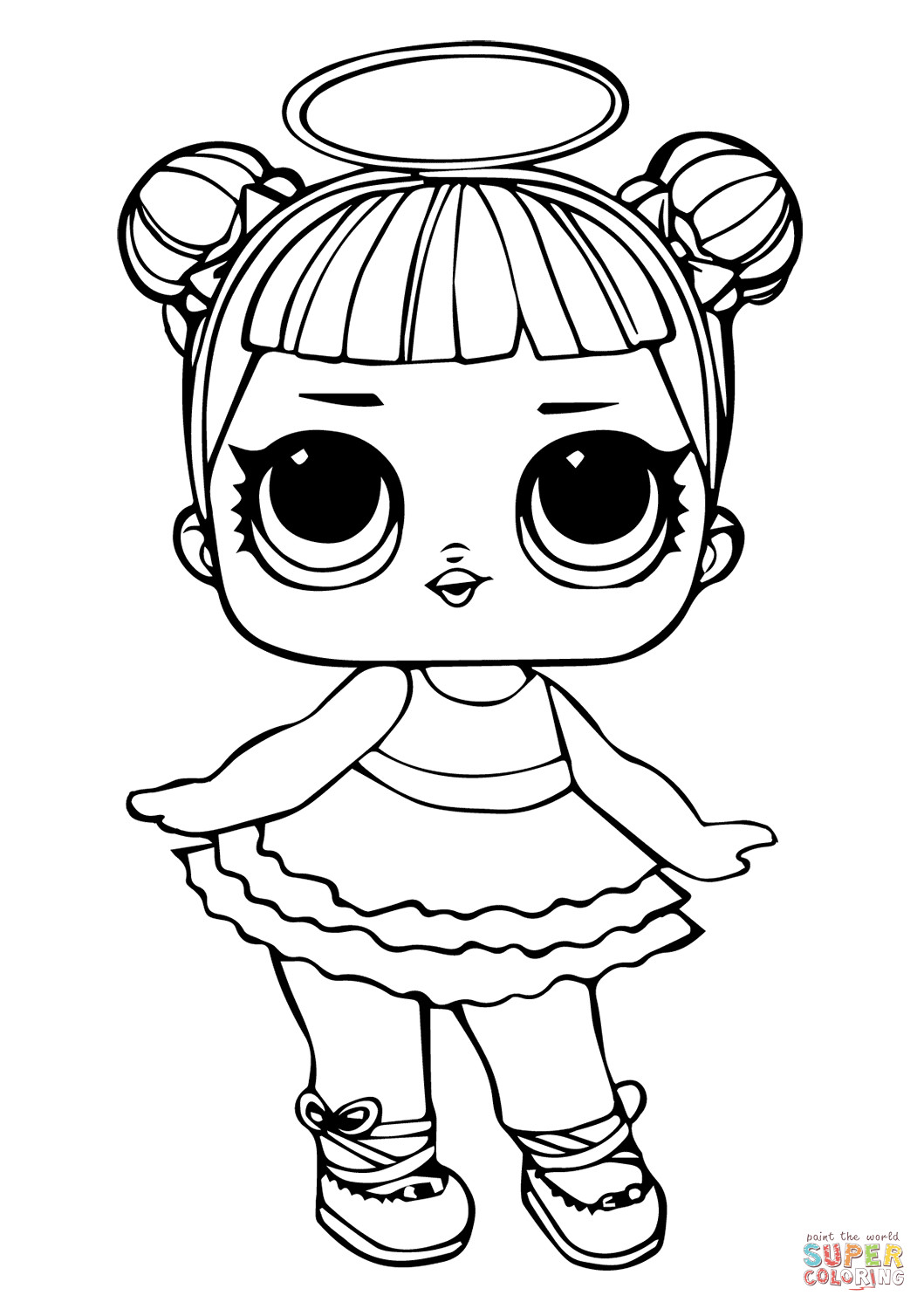 Coloring Pages For Kids Lol
 LOL Doll Sugar coloring page