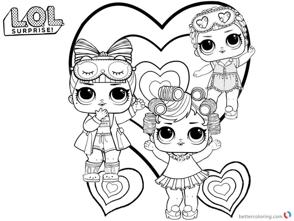 Coloring Pages For Kids Lol
 Cute LOL Coloring Pages Free Printable Coloring Pages