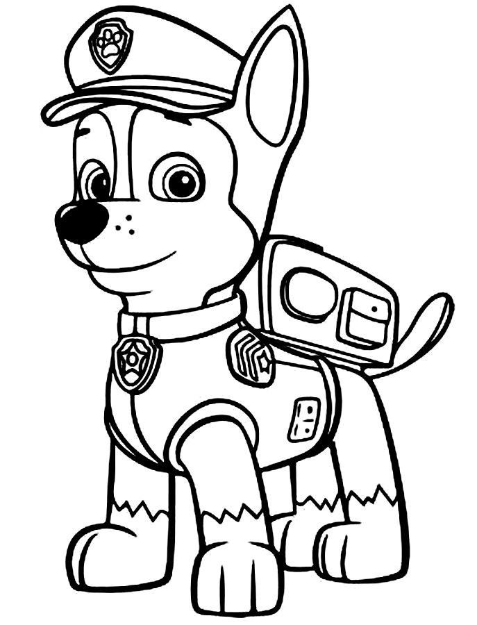Coloring Pages For Kids Paw Patrol
 PAW Patrol Coloring Pages Printable Bing