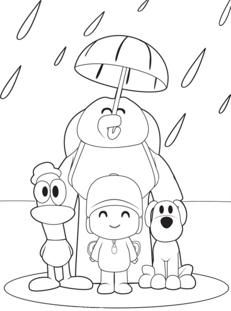 Coloring Pages For Kids Printables
 Pocoyo Páginas Para Colorear Best Coloring Pages For Kids
