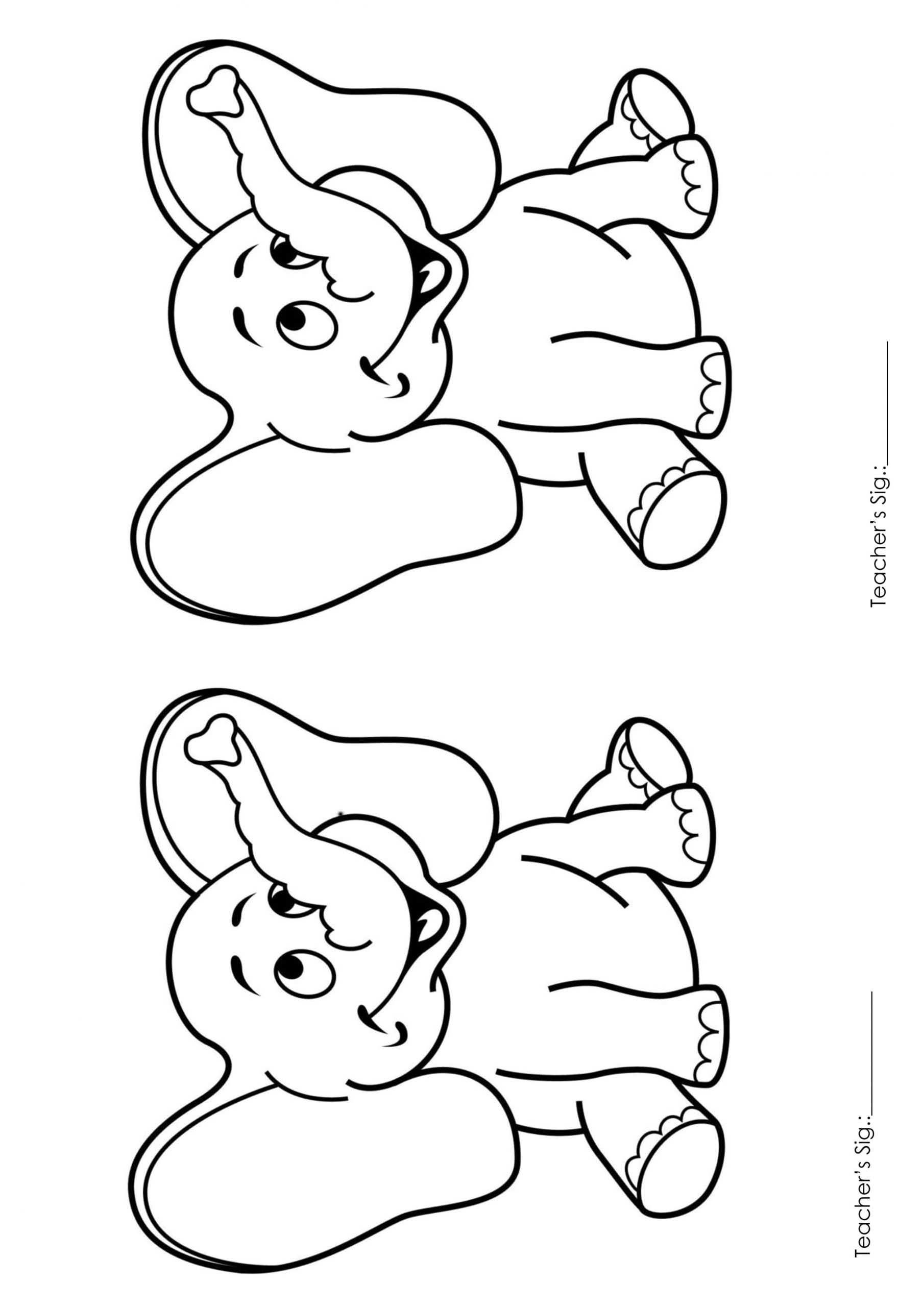Coloring Pages For Kids Printables
 Printable Coloring Pages for Kids Playgroup A4 Size 1