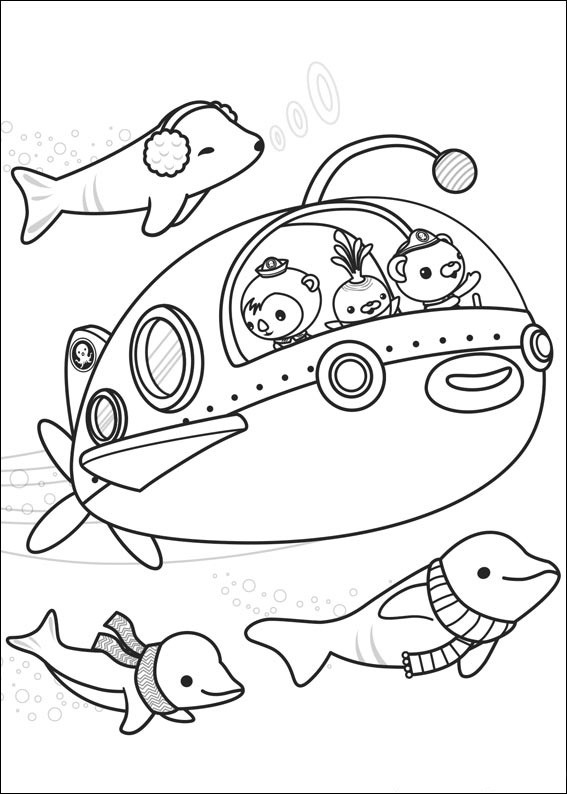 Coloring Pages For Kids To Print Out
 Octonauts coloring pages to and print for free