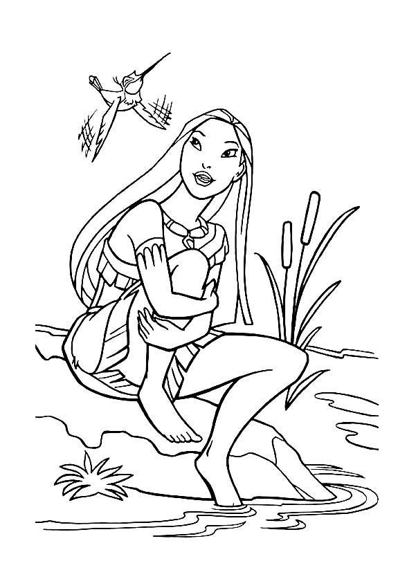 Coloring Pages For Toddlers Free
 Free Printable Pocahontas Coloring Pages For Kids