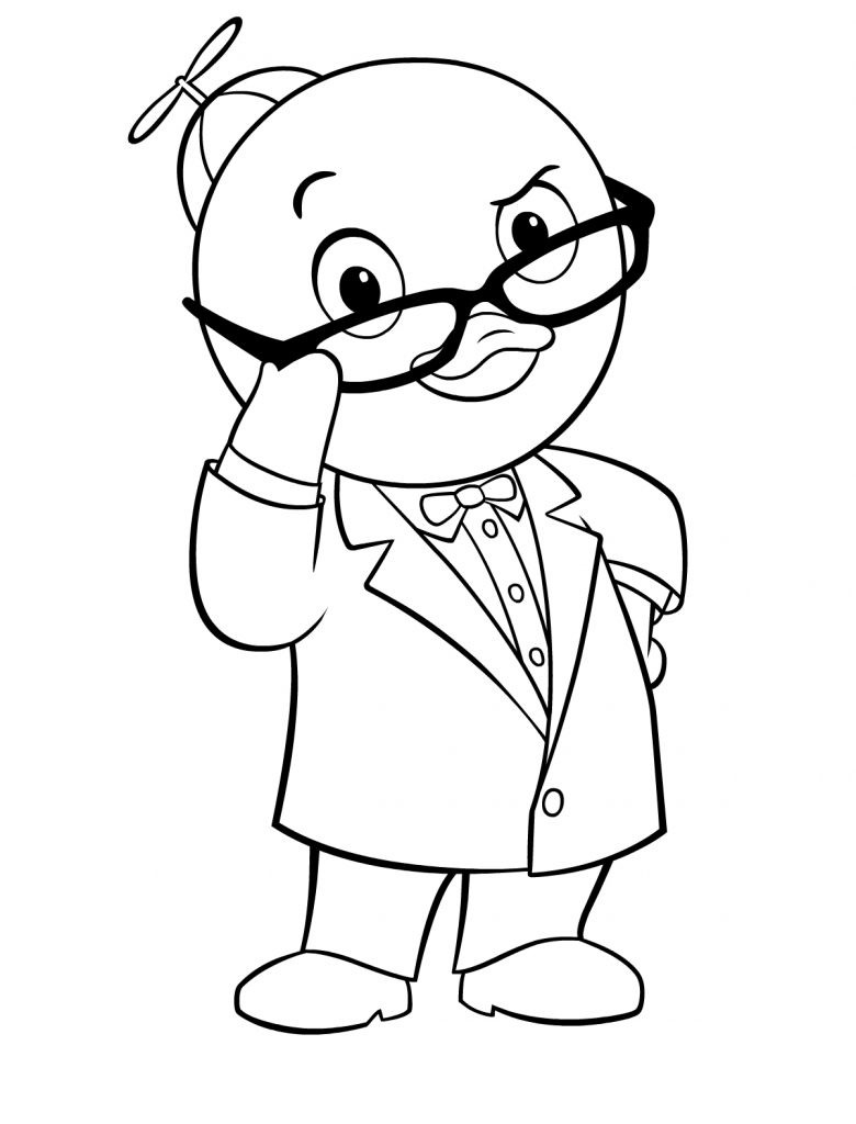 Coloring Pages For Toddlers Printable
 Free Printable Backyardigans Coloring Pages For Kids