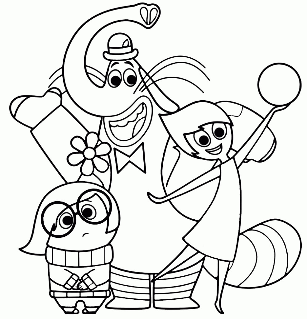 Coloring Pages For Toddlers To Print
 Inside Out Coloring Pages Best Coloring Pages For Kids