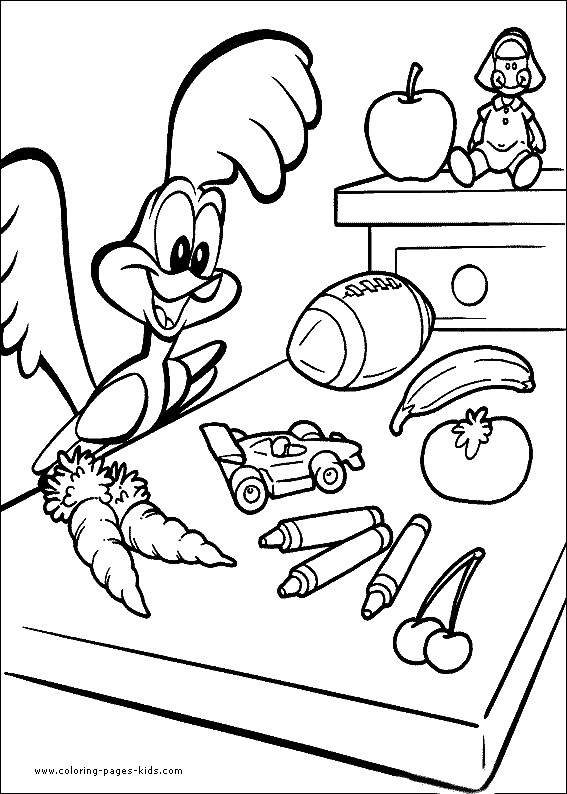 Coloring Pages Kids.Com
 Baby Looney Tunes color page Coloring pages for kids