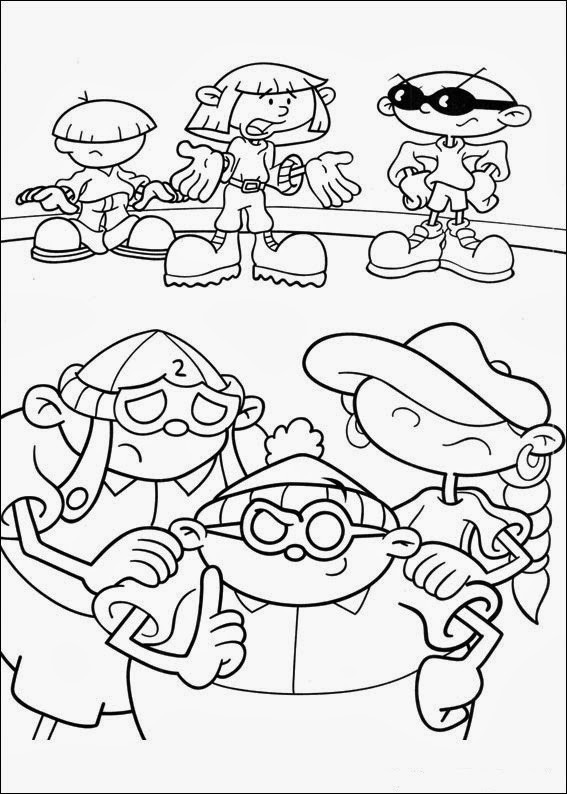 Coloring Pages Kids Com
 Fun Coloring Pages Codename Kids Next Door Coloring Pages