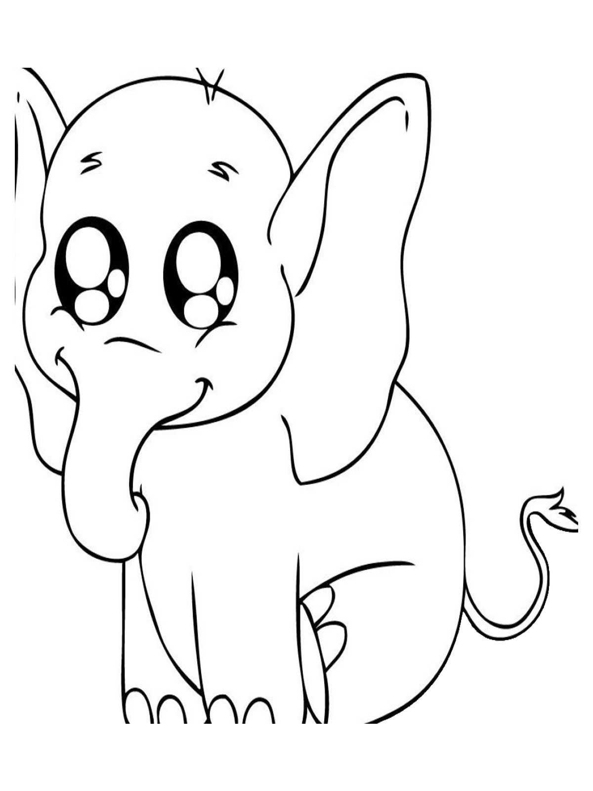 Coloring Pages Of Cute Baby Animals
 Baby Animals To Color Animals 2016